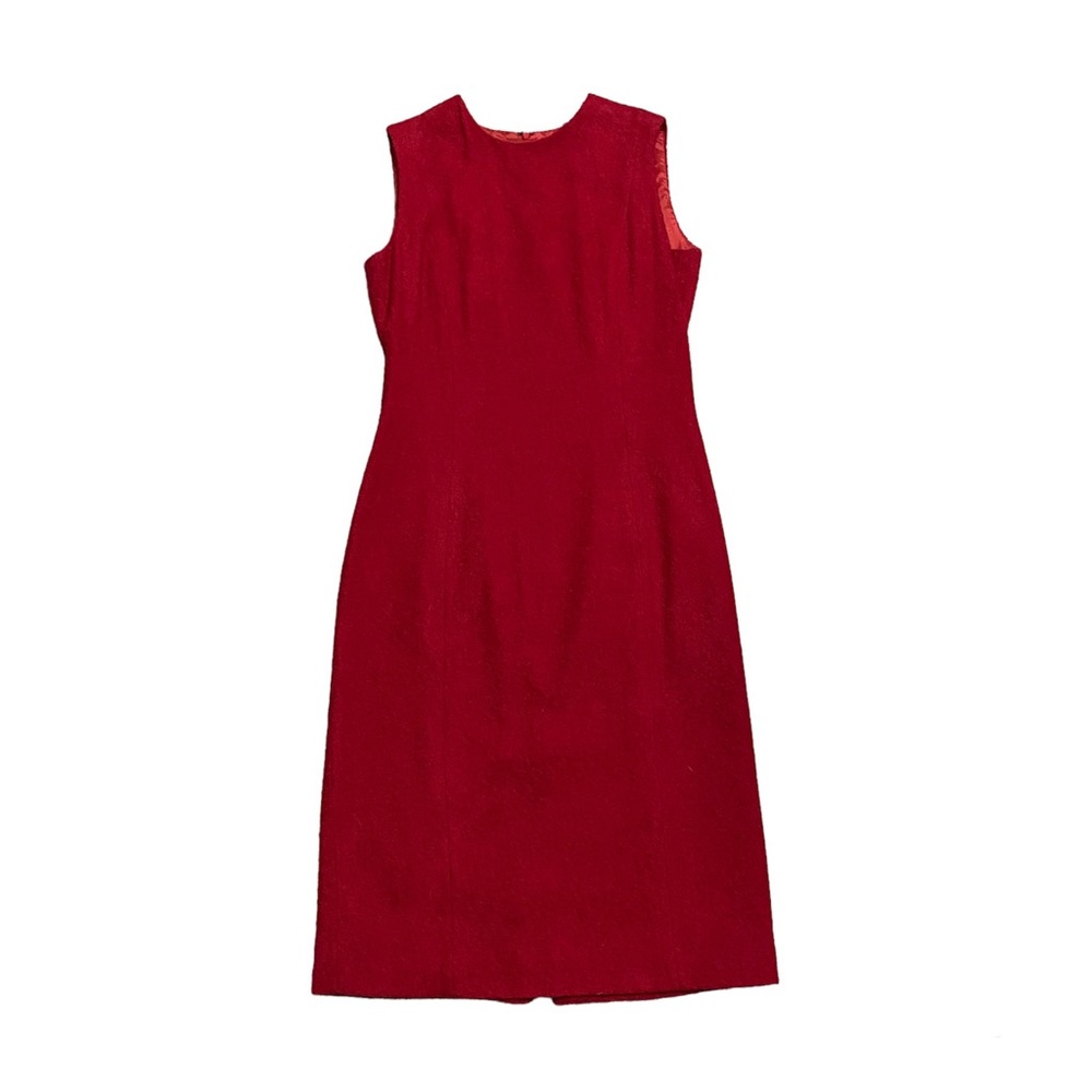 Vintage Carolina Herrera Boucle Sheath Dress